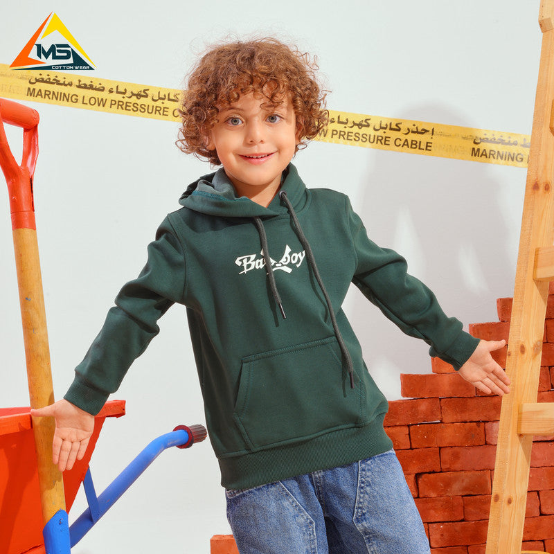 سويتشيرت ميلتون مقفول  ضهر هايدي