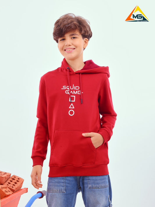 سويتشيرت ميلتون مقفول  ضهر هايدي