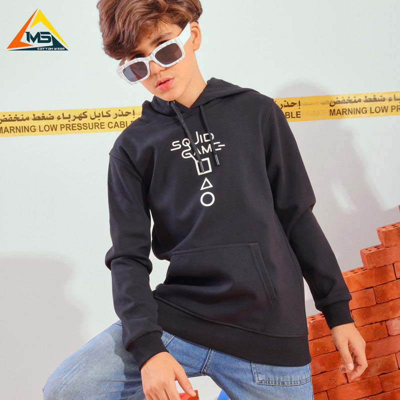 سويتشيرت ميلتون مقفول  ضهر هايدي