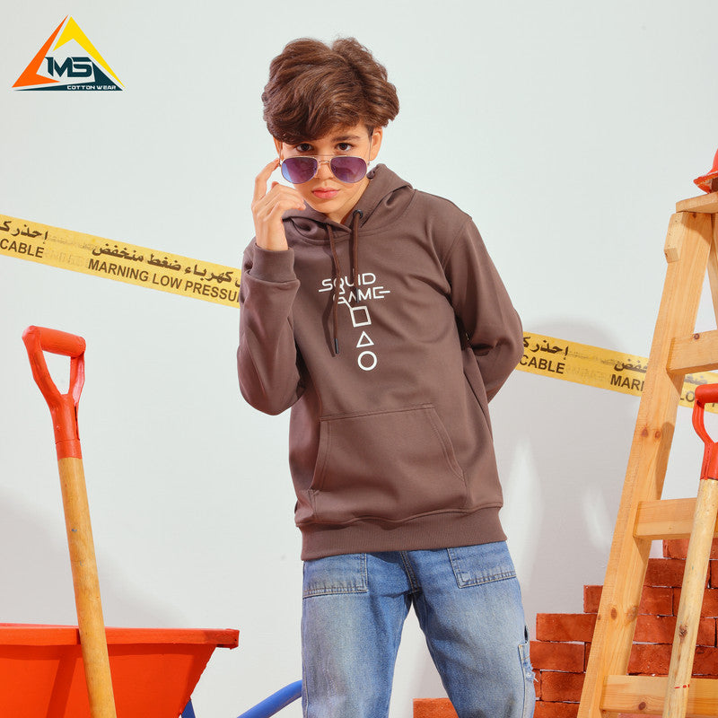 سويتشيرت ميلتون مقفول  ضهر هايدي