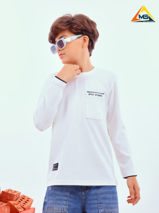 تيشيرت بسكوته خريفي بكم