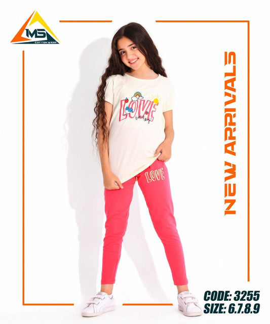 girl suit pajama ( 3255 )